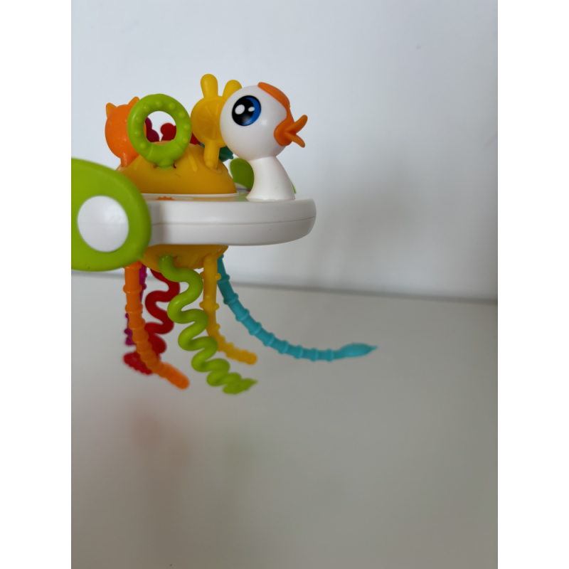 Sensoryczny gryzak kolorowa kaczuszka